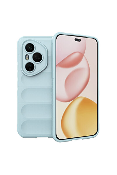 Techsuit Калъф за Honor 400 Pro, Магически щит, удароустойчива защита, син
