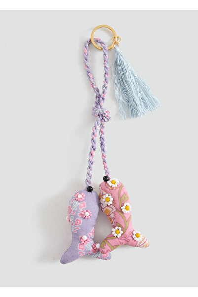MANGO Kids Balık charmlı anahtarlık