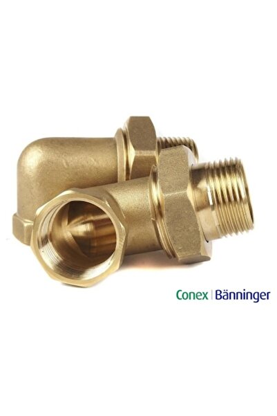 Conex Banninger Dutch Elbow Brass 1/2"