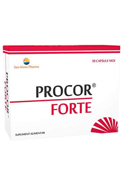 SUN WAVE PHARMA Procor Forte, Sun Wave Pharma, pentru inima, 30 capsule