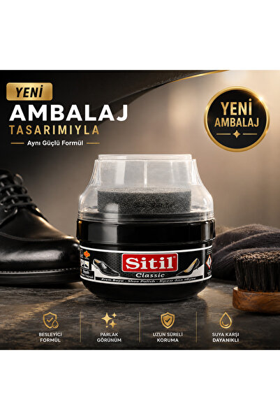 SİTİL STİL AYAKKABI BOYASİ CLASSİC (SİYAH) 175GR