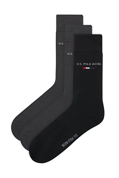 U.S. Polo Assn. Cotton Socks Set of 3 Daily Comfortable Socks