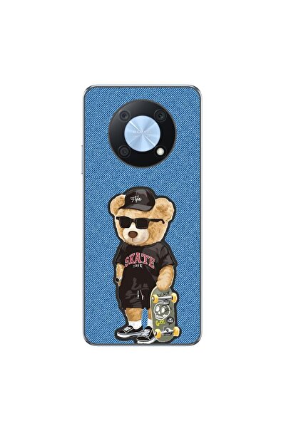 OEM Husa compatibila cu Huawei Nova Y90 Silicon Gel Tpu Model Bear Skate Fashion