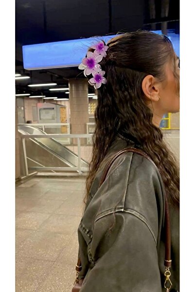 YOYYO Cataramă cu flori tropicale de plumeria pentru femei / Cataramă de plaj...