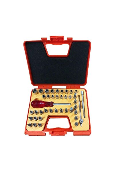 Rico 1/4 Lokmalı Bits Set Lokma Takımı 40 Parça