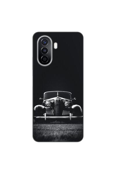 OEM Husa compatibila cu Huawei Nova Y70 Silicon Gel Tpu Model Old Car