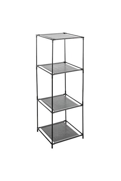 5FIVE Raft modular cu 3 compartimente 5Five, pentru cutii de depozitare, negru