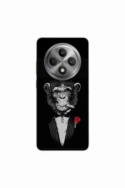 OEM Husa compatibila cu Oppo Reno12 FS Silicon Gel Tpu Model Cigar Monkey
