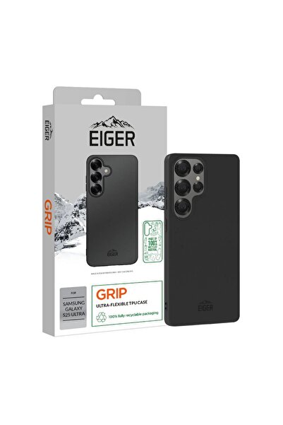 EIGER Husa Grip GRS Samsung Galaxy S25 Ultra Negru