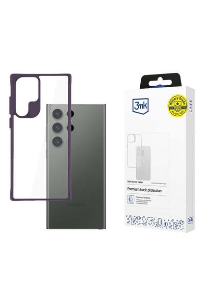 3MK Husă Satin Armor+ pentru Samsung Galaxy S24 Ultra violet