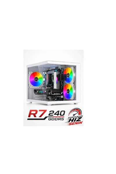 Midcom J-TECH Blaze i5 3470 16GB 256GB SSD GDDR5 R7240 4GB Oyuncu Akvaryum Cu...