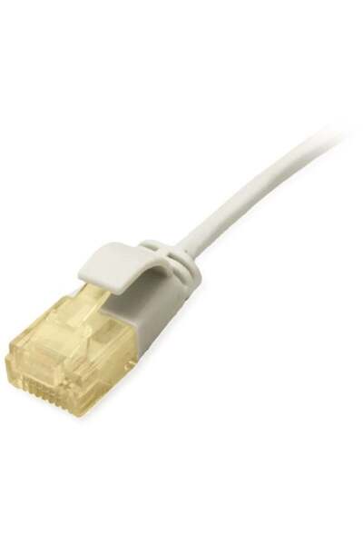 EQUIP Cablu Patch Cat6A SlimFlex U/UTP 3.00m gri LSZH 2xRJ45 în pungă de plastic