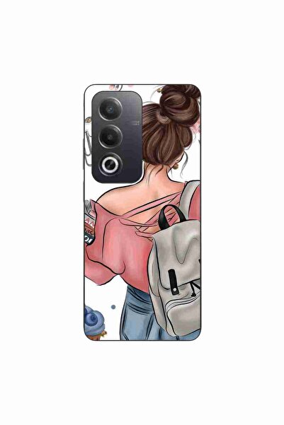 OEM Husa compatibila cu Oppo A80 Silicon Gel Tpu Model Girl Fashion School