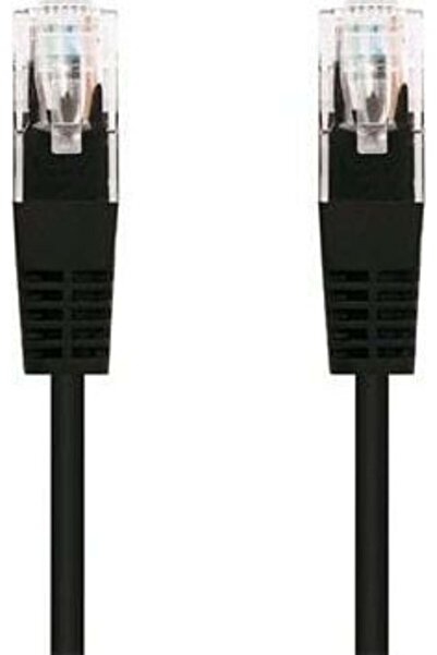C-TECH kabel patchcord Cat5e, UTP, ƒçern√Ω, 1m