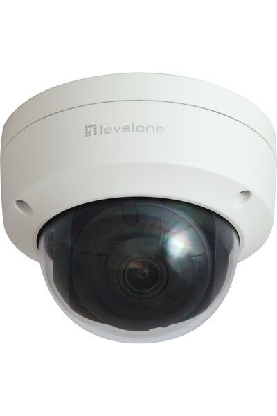 LEVEL ONE Cameră IP Dome Fix Nivelul Unu 6MP/H.265/IR/ 9W/PoE/IP67