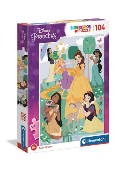 CLEMENTONI Puzzle Disney Princess Park 104 Piese