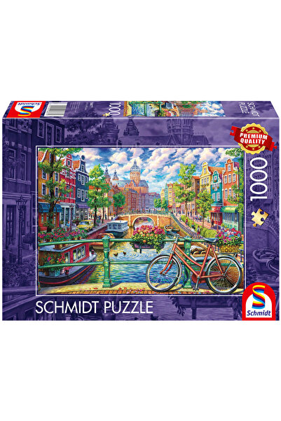 Schmidt Spiele Puzzle PQ 1000 Kana≈Ç Amsterdamski