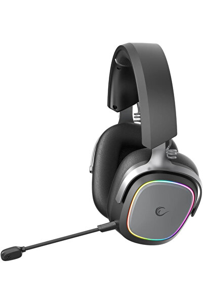 Rampage S≈Çuchawki RETSU S≈Çuchawki bezprzewodowe nauszne BT 2.4G RGB czarne