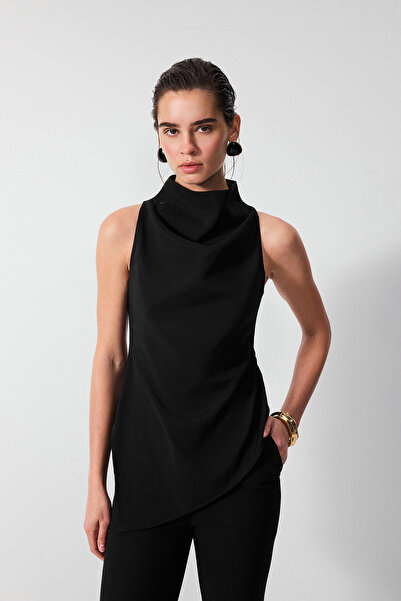VATKALI Flowy Asymmetrical Blouse