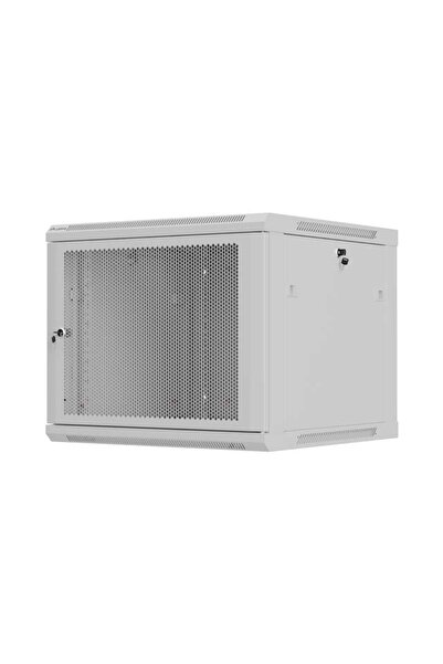 Lanberg Rack de instalație suspendat 19 " 9U 600x600 gri cu uși perforate (FL...