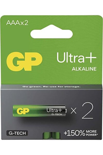 GP Baterie alcalină LR03 / AAA 1,5V ULTRA PLUS 2 buc.