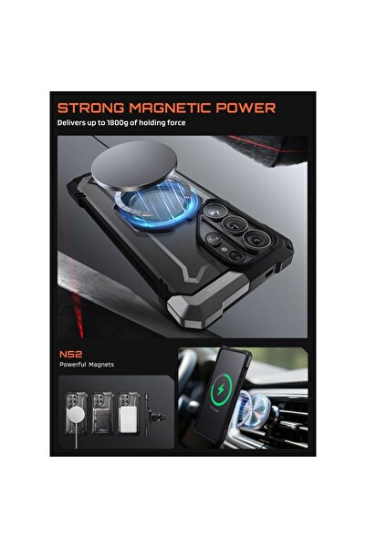 Supcase UB Grip Mag Magsafe Galaxy S26 Ultra negru