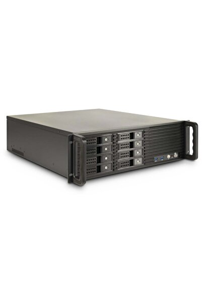 Inter-Tech 48.3cm IPC 3U-3508 3HE STORAGE o.PSU