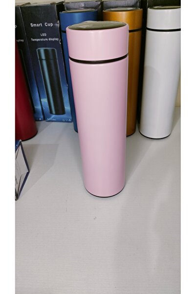 staınless steel LED Ekranlı Akıllı Termos 500 ML Çelik Vakumlu Sıcaklık Göste...