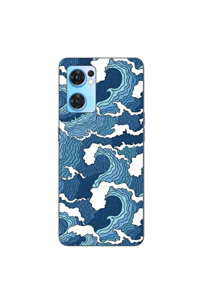 OEM Husa compatibila cu Oppo Reno7 5G Silicon Gel Tpu Model Crazy Waves