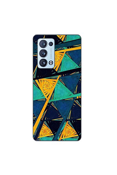 OEM Husa compatibila cu Oppo Reno6 Pro 5G Silicon Gel Tpu Model Abstract Prism