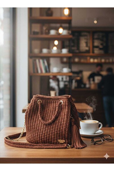 ROSE BAG حقيبة محبوكة يدوياً