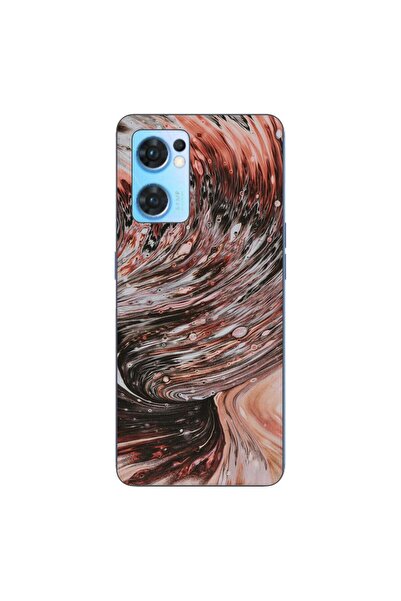 OEM Husa compatibila cu Oppo Reno7 5G Silicon Gel Tpu Model Copper Stream