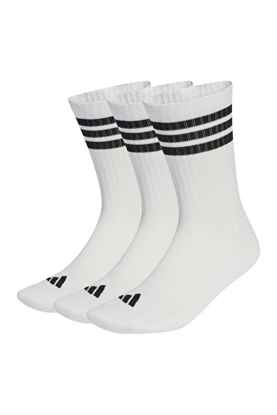 adidas جوارب بيضاء للجنسين JZ0532 3S ESS C CRW 3P
