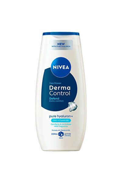 NIVEA Set 4 x Gel Dus Derma Control Defend, 250 ml