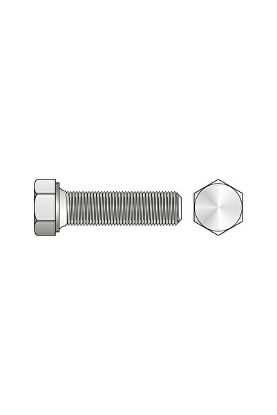 Rocast Surub Filetat Cap Hexagonal Otel gr.10.9-M24 x 60