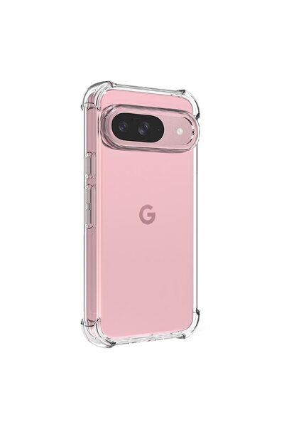 bestcase Противоударен TPU калъф + включено стъклено фолио, съвместим с Googl...