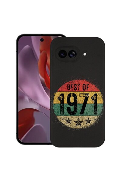 bestcase Тънък силиконов калъф за Google Pixel 9a, Най-доброто от 1971, 19263...