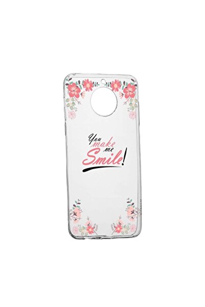 bestcase Husa Silicon Compatibila Cu Nokia C30, You Make Me Smile, rezistenta...