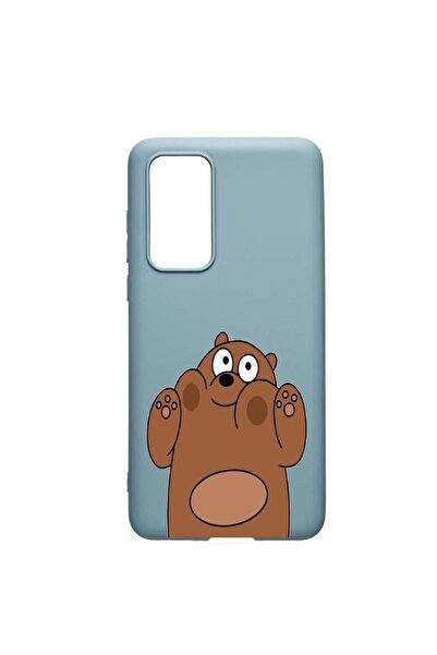 bestcase Husa Huawei P40, Bears, rezistenta la uzura, anti-alunecare, din sil...