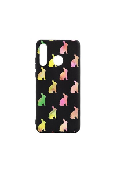 bestcase Husa Silicon Compatibila Cu Huawei P30 Lite, Cool Rabbits, rezistent...