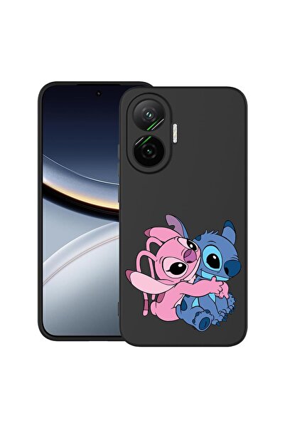 bestcase Θήκη για Poco F7 με σχέδιο Άγγελος που αγκαλιάζει τον Stitch, TPU Μα...