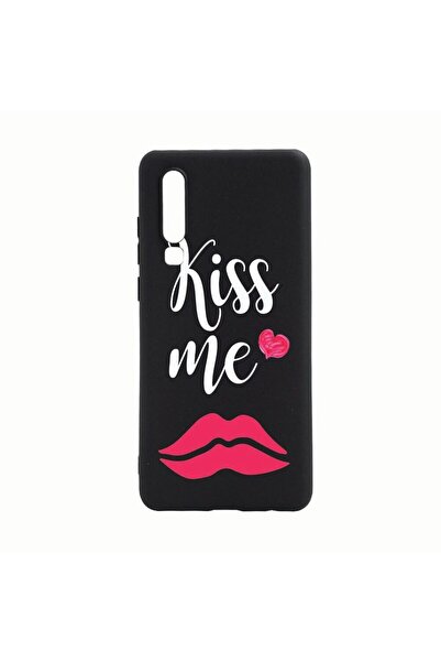 bestcase Husa Huawei P30, Kiss me, rezistenta la uzura, anti-alunecare, din s...