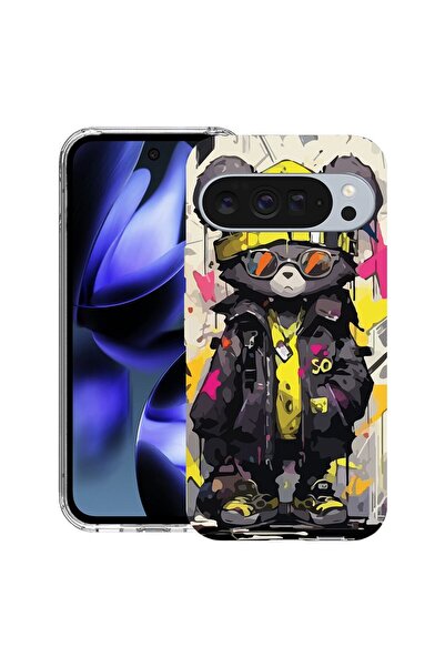 bestcase Husă pentru Google Pixel 10 / Pixel 10 Pro cu design Ursuleț de pluș...