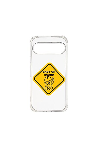 bestcase ¬Æ Husa Anti Shock 1.5MM, Compatibila cu Google Pixel 9, Baby On Boa...