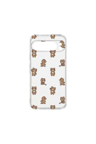 bestcase Husă transparentă din silicon de 2MM, compatibilă cu Google Pixel 9 ...