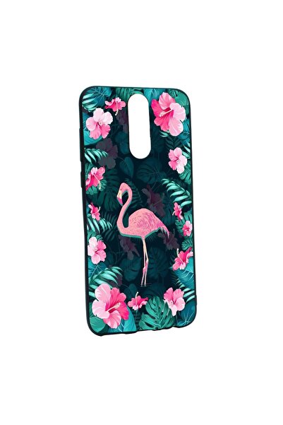 bestcase Husa Silicon Flamingo, Flower pattern, compatibila cu Nokia 2.4, rez...