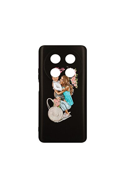 bestcase Λεπτή Θήκη Σιλικόνης 0.8MM, Συμβατή με Huawei Nova 12i, Σχέδιο  "Μαμ...