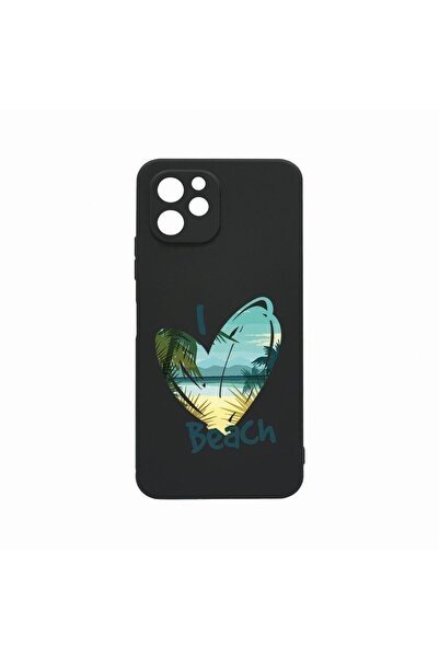 bestcase Θήκη, Συμβατή με Huawei nova Y61, Αγαπώ την Παραλία, Ανθεκτική στη φ...