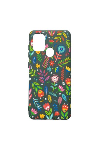 bestcase Husa Silicon Premium Compatibila Cu Huawei P Smart 2020, Happy Flowe...