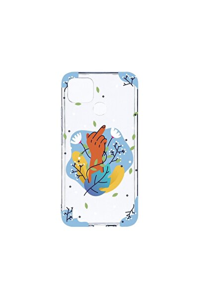 bestcase Husa BestCase¬Æ Clear Silicon 2MM, Compatibila Cu Realme C21Y, Flowe...